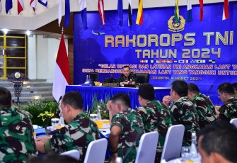 Rakor Bidang Operasi dipimpin oleh Asisten Operasi Kepala Staf Angkatan Laut (Asops Kasal) Laksamana Muda TNI Yayan Sofiyan bertempat di Auditorium Denma Mabesal, Cilangkap, Jakarta Timur, Jumat (08/03). 