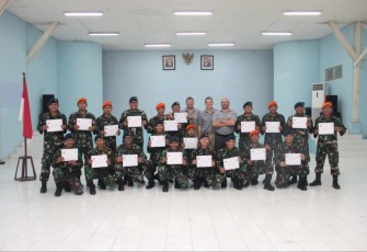 Pelatihan Explosive Removal Disposal Ditutup 