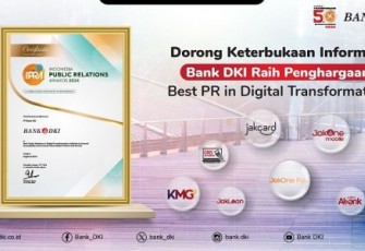 Penghargaan Best PR in Digital Transformation 