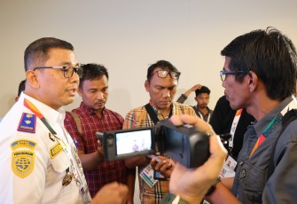 Kepala Dinas Perhubungan Sumatera Utara Agustinus Panjaitan