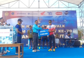 Lanal Kendari Gelar Fun Run dan Fun Walk