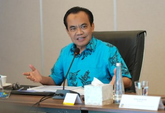 Sekretaris Menteri Koordinator (Sesmenko) Bidang Perekonomian RI Susiwijono Moegiarso selaku Ketua Dewan Pengawas BP Batam