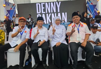 PKS Jatim Hadiri Kampanye Akbar Khofifah-Emil di Jember, Kang Irwan: Komitmen Menangkan Khofifah-Emil