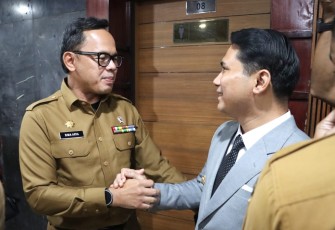 Plt Bupati Bintan Ikuti Raker dan RDP Bersama Komisi II DPR RI