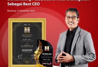 Busrul Iman Dianugerahi Best CEO