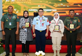 Kapusjianstralitbang TNI Buka Rapat Evaluasi Litbang TNI Tahun 2024