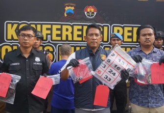 Satreskrim Polres Purbalingga Ringkus Bandar Judi Kopyok 