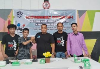 Pelaksanaan Muscab DPC PJS Kabupaten Pohuwato, Senin (15/01/2023)