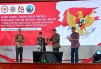 Seminar Nasional Pembinaan Ideologi Pancasila Perayaan Hari Nyepi 