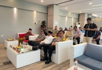 Pj Bupati Aceh Timur Hadiri Rapat Pleno Terbuka Rekapitulasi Hasil Pemilu Tingkat Kabupaten