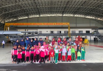 Lanudal Tanjungpinang Jadi Favorit Kunjungan Edukasi berbagai TK di Kepri