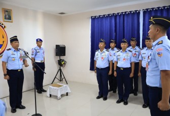 Danlanud Sultan Hasanuddin Buka Pendidikan Latihan Kerja TEMBSC Angkatan 31