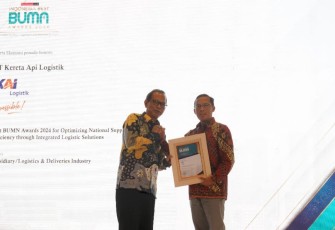 KAI Logistik Raih Penghargaan Best BUMN Awards 2024