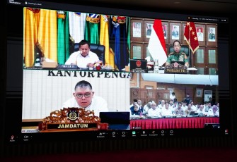 Panglima TNI Ikuti Rapat Virtual Bersama Presiden RI Bahas Pengendalian Inflasi dan Kebijakan Upah Minimum Tahun 2025