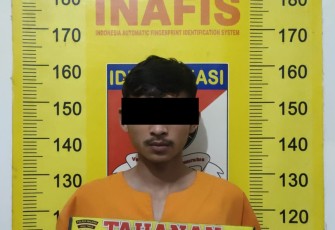 Terduga Pelaku Diamankan 