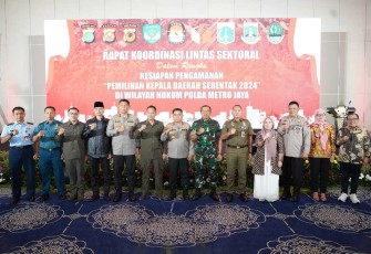 Pangdam Jaya Hadiri Rakor Lintas Sektoral Operasi Mantap Praja Jaya  