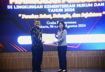 ASN Kemenkumham Tetap Percaya Diri Memasuki Masa Purnabakti