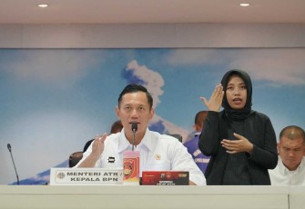 Menteri ATR/Kepala BPN, Agus Harimurti Yudhoyono (AHY) 