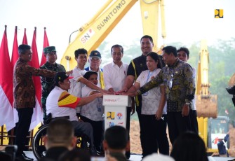 Groundbreaking Paralympic Training Center di Karanganyar