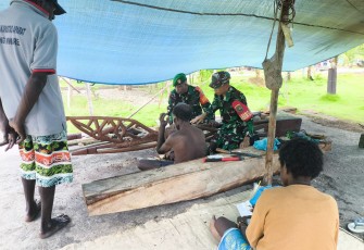 Babinsa Koramil Mapurujaya Rutin Gelar Komsos Bersama Warga Binaan