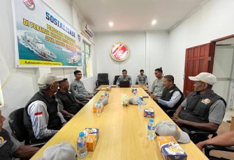 Bakamla RI Kembali Gelar Sosialisasi Pencegahan Penyelundupan di TBK
