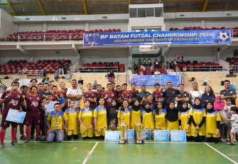 Laga Penutup BP Batam Futsal Championship 2024 Berlangsung Seru