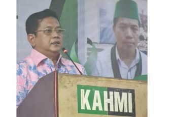 Wakil Menteri Transmigrasi sekaligus Wakil Ketua Umum PAN Viva Yoga Mauladi mengucapkan selamat dan sukses atas digelarnya Resepsi HUT Ke-58 KAHMI, Jakarta (27/12)