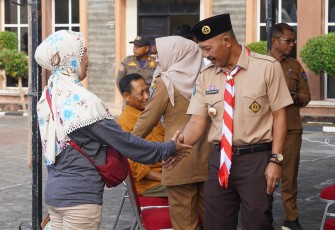 Sekdaprov Kerpi Adi Prihantara menghadiri kegiatan donor darah