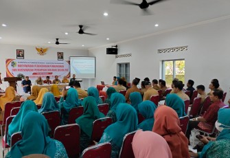 Musrenbang 2025 di Balai Pertemuan Kantor Kecamatan Gondang Kabupaten Tulungagung Jawa Timur, Senin (05/02/2024).
