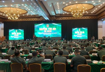 Pangdam Kasuari Ikuti Rapim TNI AD