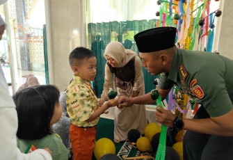  Danmenarmed 2 Kostrad Pimpin Doa Bersama Peringati Maulid Nabi Muhammad SAW