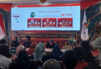 KPU Jawa Timur memastikan penetapan paslon cagub-cawagub digelar, Minggu 22 November 2024