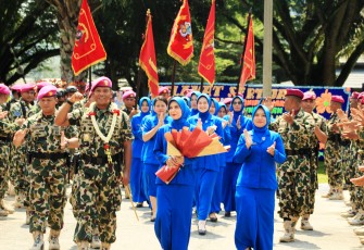 Taklimat Awal Letkol Marinir Achmad Toripin Sebagai Danyonif 9 Marinir
