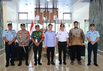 Danlanud Sultan Hasanuddin Mengantar Keberangkatan Wakil Presiden RI Kunker Ke Larantuka