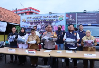 Polsek Palmerah Amankan Pelaku Begal Payudara