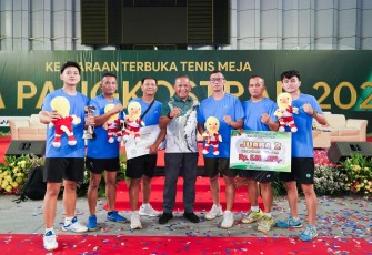 Pangkostrad Tutup Kejuaraan Terbuka Tenis Meja Piala Pangkostrad 2024