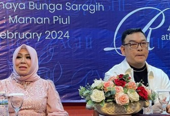 Ratih Purwasih, di Golden Boutique Hotel, Melawai Jakarta, Minggu (4/2).