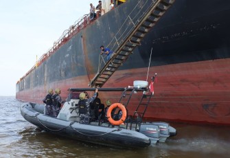 TNI AL Kembali Gagalkan Pencurian di Perairan Selat Malaka 