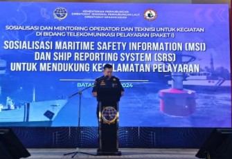 Kemenhub Sosialisasikan Keselamatan Pelayaran Melalui Maritime Safety Information dan Ship Reporting System 