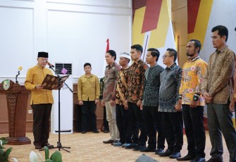 Gubernur Rohidin Kukuhkan Duta Petani Milenial