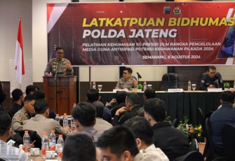 Polda Jateng Tingkatkan Peran Humas Menyambut Pilkada 2024 dengan Aman