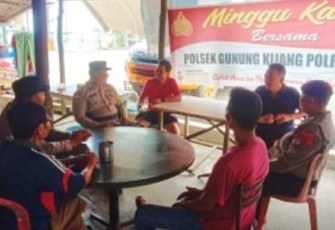 Minggu Kasih Jajaran Polres Bintan Ajak Masyarakat Ciptakan Pemilu yang Aman dan Damai