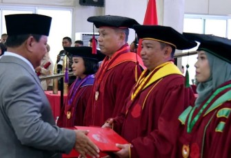 Kolonel Czi Cosmas Manukallo Danga Lulusan Terbaik Unhan 2024