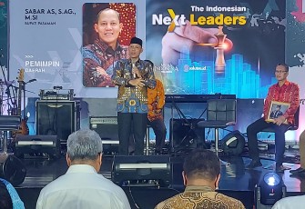 Bupati Pasaman Sabar AS Hadiri Launching Buku Versi Digital E Book “The Indonesian Next Leaders”