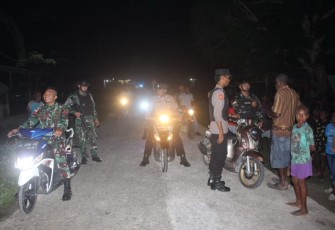 Patroli Gabungan TNI-Polri