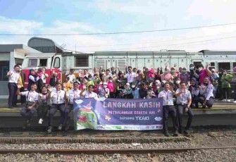 KAI Ajak Anak Pejuang Kanker Bertualang 