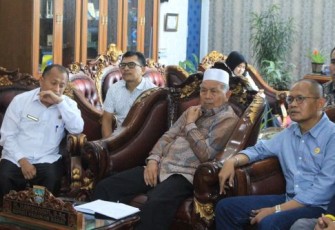 Bupati dan Ketua DPRD Pasbar Hadiri Rakor Penanganan Bencana di Sumbar 