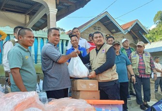 Banjir rendam tujuh kecamatan di Kabupaten Bungo, Jambi sejak Sabtu (27/1)