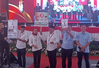 Penetapan Nomor Urut Pasangan Calon Bupati dan Wakil Bupati Indramayu 2024