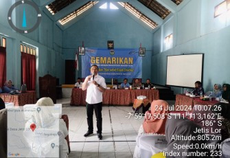 Danramil 0801/05 Nawangan Hadir Penyuluhan Pencegahan Dan Penurunan Angka Stunting